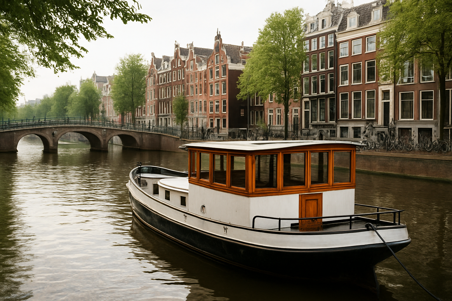 Foto bij Een salonboot huren in Amsterdam: dit kun je verwachten