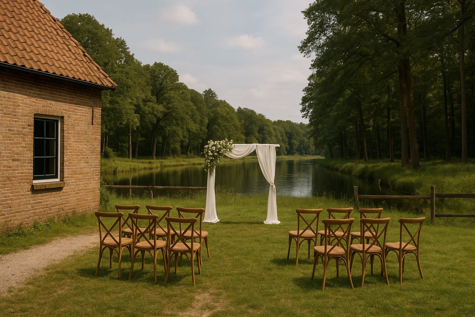 Foto bij Trouwen aan de rand van het Mastbos: sfeer, locatie en mogelijkheden